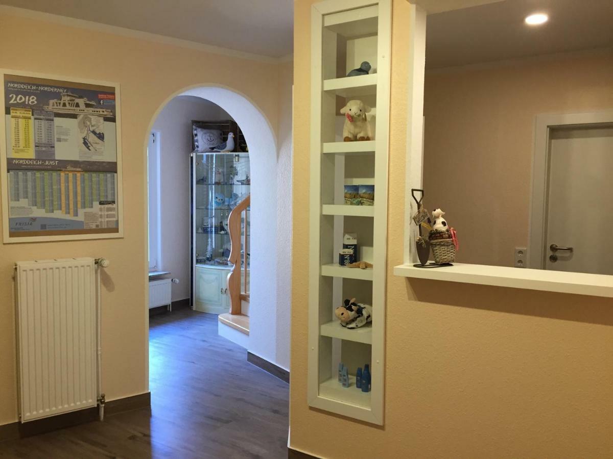 Hotel Pension Nordseewelle นอร์ดไดค์ ภายนอก รูปภาพ